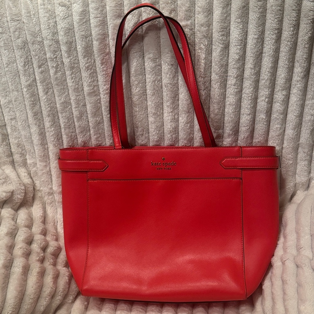 Kate Spade Vibrant Red Tote